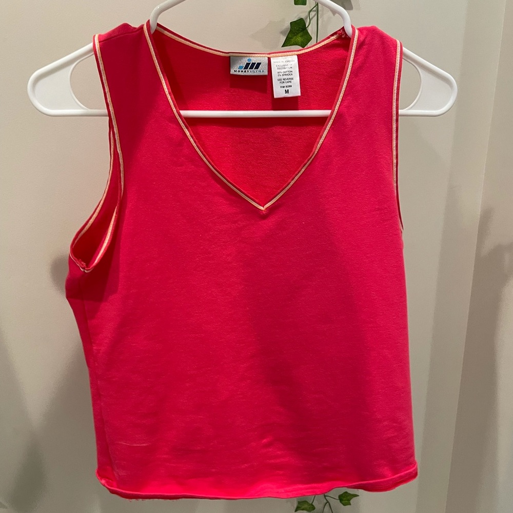 bright pink tank